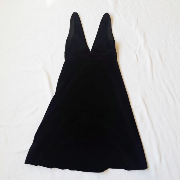 SOLD! J. Crew v-neck sleeveless velvet dress - Picture 4 of 7